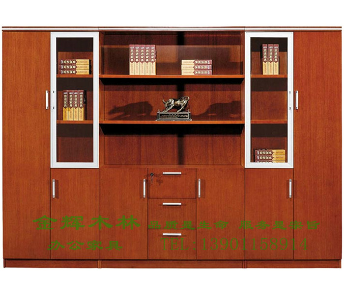 實木文件柜-2